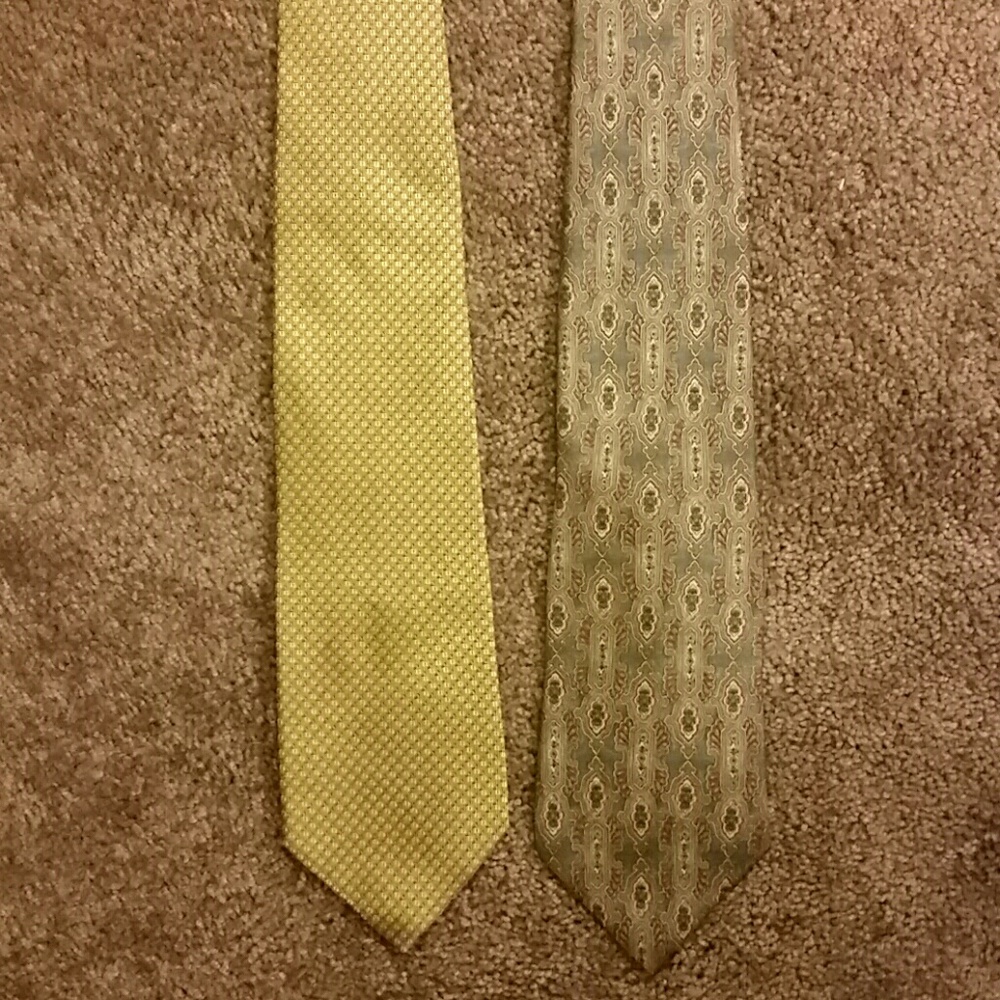 2 Silk Ties